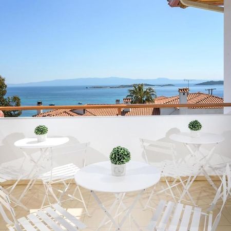 Pension Stelios Ouranoupoli Exteriör bild